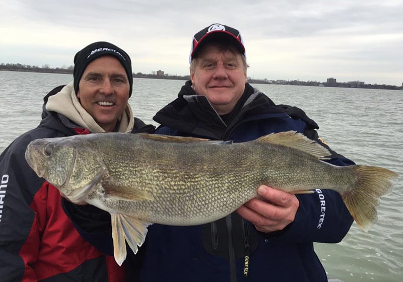 Walleye or bust; anglers troll with flow