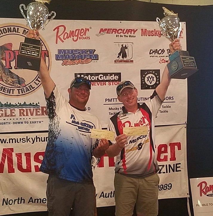 Fishing Harrison Township MI Captain Spencer Berman Tournament Trophy