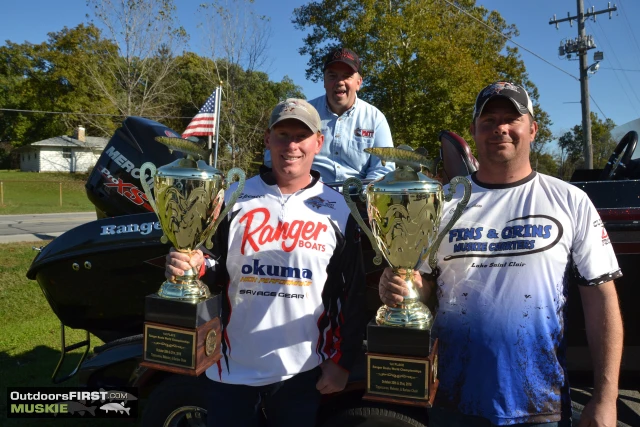 Fishing Harrison Township MI Captain Spencer Berman Tournament Trophy
